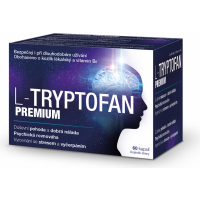 Premium L-Tryptofan 60 kapslí – Zbozi.Blesk.cz