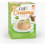 Catit Creamy Cups kuře s kiwi 4 x 25 g – Hledejceny.cz