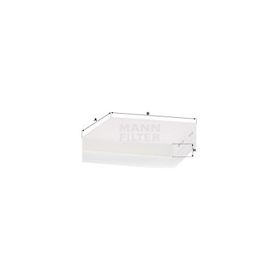MANN-FILTER Filtr, vzduch v interiéru CU23024 – Hledejceny.cz