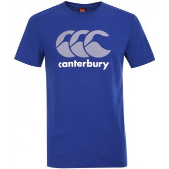 Canterbury Large Logo T Shirt Mens Grey