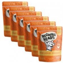 Meowing Heads Paw Lickin Chicken GRAIN FREE 6 x 100 g