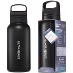 LifeStraw Go 2.0 Stainless Steel 1 l černá – Zboží Mobilmania