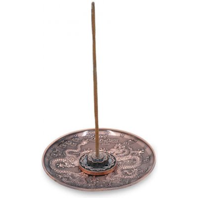 Kovová podložka pod vonné tyčinky Fénix 10 x 10 cm – Zboží Dáma