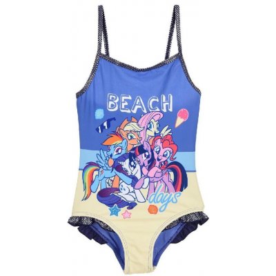 Sun City Dívčí plavky My Little Pony Beach modré – Zboží Mobilmania