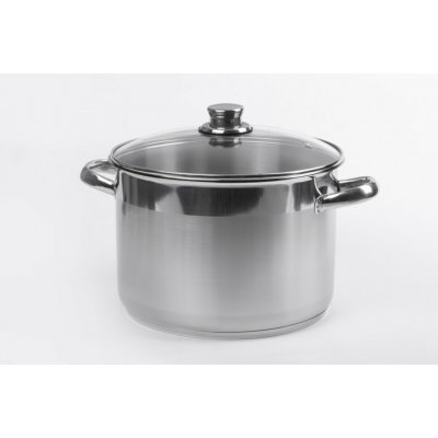 SSW - Hrnec 26cm 10l nerez a skleněná poklice – Hledejceny.cz