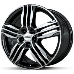 Ronal R57 7,5x18 5x105 ET42 black polished