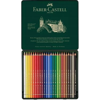 Faber-Castell 110024 Polychromos umělecké nejvyšší kvality 24 ks – Zboží Živě