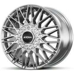 Ronal LSX 7x16 5x100 ET38 silver polished