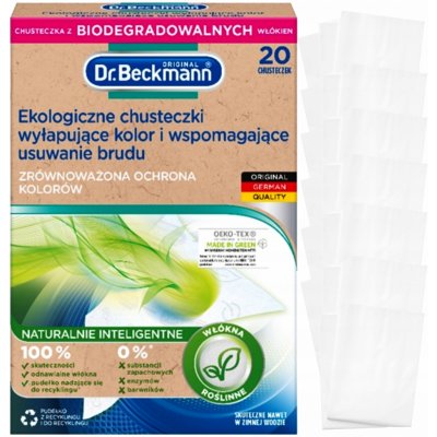Dr. Beckmann Ubrousky do praní pohlcující barvu a nečistotu 20 ks – Hledejceny.cz