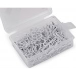 Spínací špendlíky v krabičce délka 22 mm Varianta: 6 bílá, Balení: 1 krab. 54534/136565/272000 – Hledejceny.cz