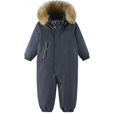 Dětská zimní kombinéza s membránou Reima Gotland Soft black – Zboží Dáma