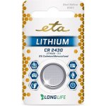 ETA PREMIUM CR2430 1ks CR2430LITH1 – Zboží Živě