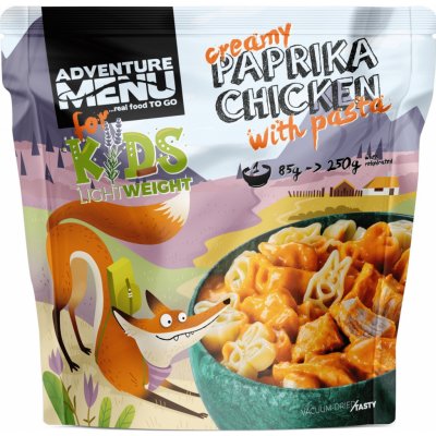 Adventure Menu Lightweight Fusilli se špenátem a vlašskými ořechy VEGAN 400 g – Zboží Dáma
