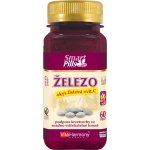 VitaHarmony Železo + kyselina listová + vitamin C 60 tablet – Hledejceny.cz