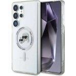 Karl Lagerfeld Magnetic IML Metal KC Heads Samsung S25 Ultra bílé KLHMS25LHLSKCH – Zboží Živě