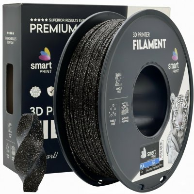 Smart Print Filament PLA Galaxy černý 1.75mm 1kg – Zboží Živě