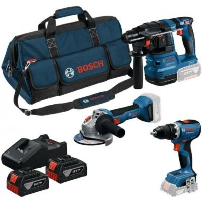 Bosch GSR 18V-65+GBH 18V-22+GWS 0615A50094 – Sleviste.cz