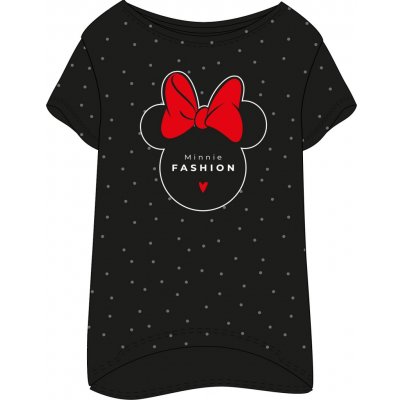 Eplusm Dámské maxitriko MINNIE krátký rukáv černé Černá – Hledejceny.cz