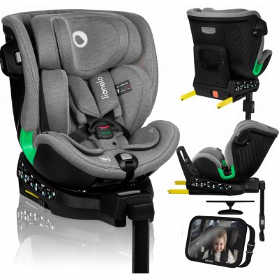 Lionelo HARMONY I-SIZE 2024 GREY CONCRETE BAMBOO – Sleviste.cz