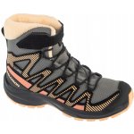 Salomon XA Pro V8 Winter CSWP J pewter/black/peach fuzz – Hledejceny.cz