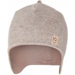 Little Angel Čepice laponka FLEECE BAMBUS Outlast ® hnědý melír oříšková – Zboží Dáma