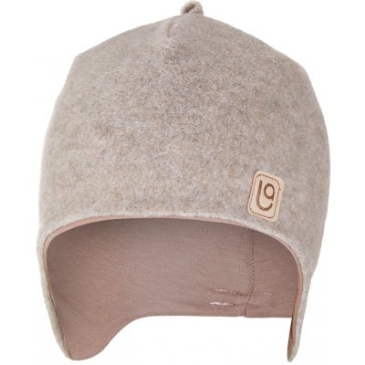 Little Angel Čepice laponka FLEECE BAMBUS Outlast ® hnědý melír oříšková – Zboží Dáma