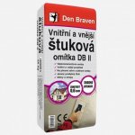 Den Braven Vnitřní a vnější štuková omítka DB II, pytel 25 kg – Sleviste.cz