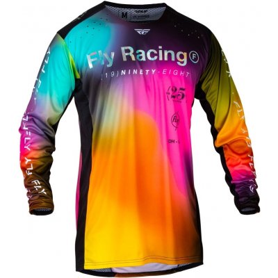 Fly Racing LITE LE LEGACY růžovo-modro-hi-vis – Zbozi.Blesk.cz