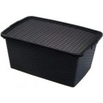 HEIDRUN Box s víkem 20 l RATTAN – Zboží Dáma