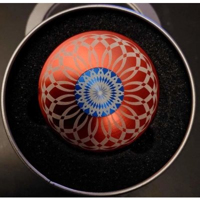 Fidget Spinner Ufo White lines kulatý – Zboží Dáma