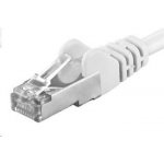 Premiumcord sp6asftp100W Patch, CAT6a S-FTP, RJ45-RJ45, AWG 26/7, 10m, bílý – Sleviste.cz