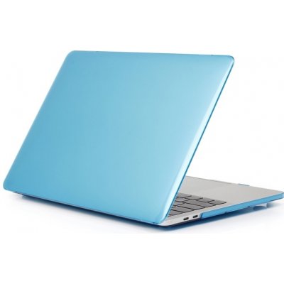 PROTEMIO 57820 CRYSTAL Plastový kryt pro Macbook Air 13 2022 A2681 světle modrý