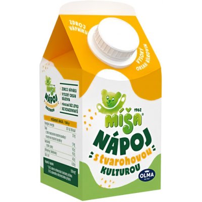 Míša Nápoj s tvarohovou kulturou 250 ml – Zboží Dáma