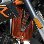 Ochranná mřížka chladiče oranžová - KTM 990SM '08- / 990SMR all years / SMT '08- | Zboží Auto