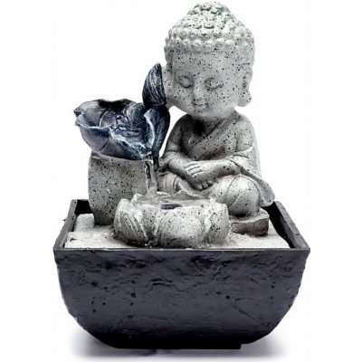 Nefertitis Pokojová fontána Malý Buddha 18,8 cm