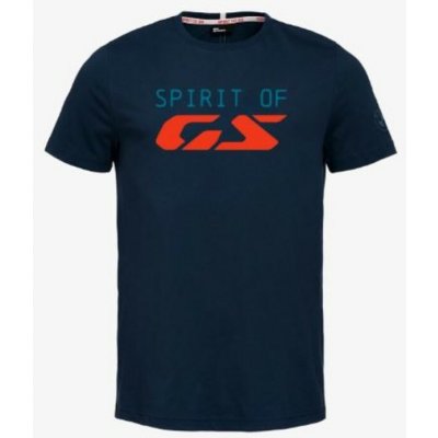 BMW Motorrad pánské triko Spirit of GS tmavě modré – Zboží Dáma