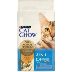 Cat Chow 3in1 Adult Turecko 15 kg