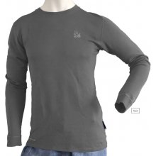 Faramugo Ross pánské triko s Merino vlnou dlouhý rukáv antracit