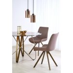 Halmar Lungo hnědý/zlatý – Zboží Dáma