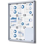 Jansen Display interiérová vitrína 9 x A4 – Zboží Živě