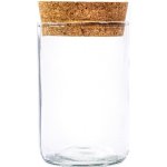 DT Glass Skleněná váza Lipia s korkovým víčkem, výška 11,5 cm – Hledejceny.cz
