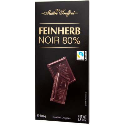 Maitre Truffout Premium Extra hořká 80% 100 g – Hledejceny.cz