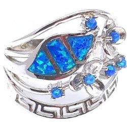 Jan Kos jewellery Stříbrný prsten s opálem MHT 3174 SL
