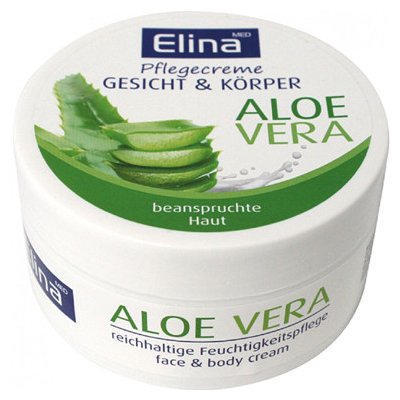 Elina pleťový krém Aloe Vera 150 ml – Zboží Mobilmania