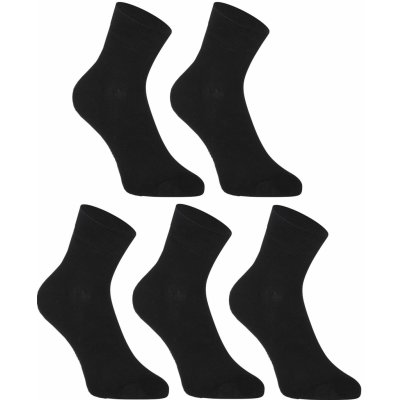 Styx 5PACK ponožky kotníkové bambusové 5HBK960 černé – Zboží Dáma