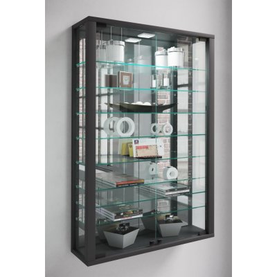 VCM Vitrosa Mini se zrcadlem černá – Zboží Mobilmania