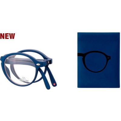 Montana Eyewear SKLÁDACÍ dioptrické brýle BOX66B BLUE – Zboží Mobilmania