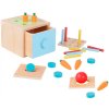 Montessori smyslová pomůcka Montessori Tooky Toys box Vkládačka 4v1