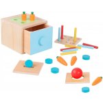 Montessori Tooky Toys box Vkládačka 4v1 – Sleviste.cz