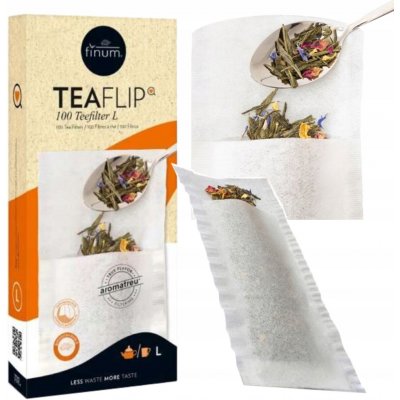 Finum Papírové filtry na čaj L 8,2 x 18,5 cm 100 ks – Zboží Dáma